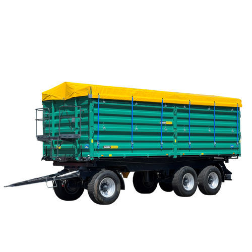 Опрокидной прицеп - OL DDK 240 - Oehler Maschinen Fahrzeugbau GmbH - трехосный / сельскохозяйственный / 24 тонны