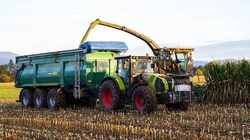 Прицеп-самосвал - OL TMK 340 - Oehler Maschinen Fahrzeugbau GmbH - трехосный / сельскохозяйственный / лесохозяйственный