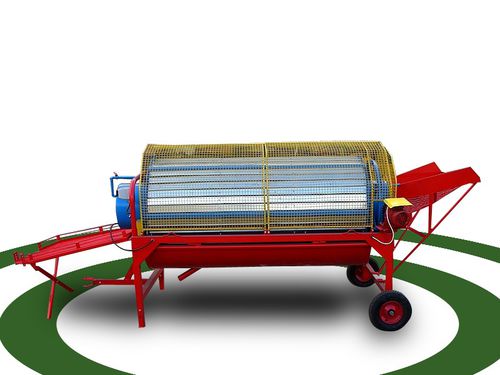 Машина для очистки урожая для овощей - P. P. H. AGRO-FACTORY - барабанная / с вращающимся барабаном