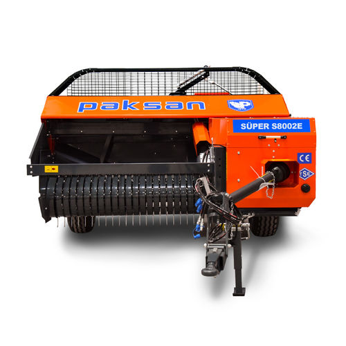 Пресс для круглых кип - SUPER S8002 E - Paksan Makina San. ve Tic. A.S. - для квадратных кип / с изменяемой камерой / небольшого размера