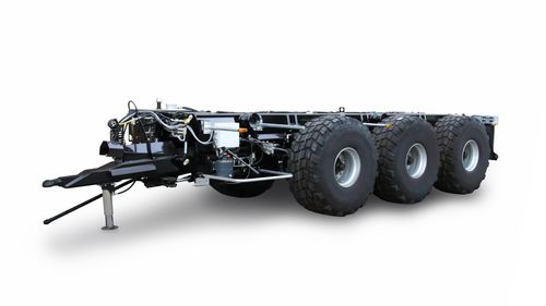 Прицеп долли - Cargo Chassis 18000 - Peeters Group - опрокидной / трехосный / сельскохозяйственный