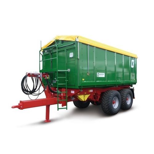 Опрокидной прицеп - TKD 302-S - Peter Kröger GmbH - двухосный / сельскохозяйственный / для силосования