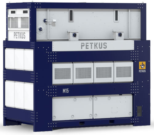 Машина предварительной очистки для злаковых - M 15 - PETKUS Technologie GmbH - для семян / на основе вибрирующего сита / с вытяжкой