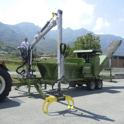 Буксируемый измельчитель веток - S 10000 - PEZZOLATO Officine Costruzioni Meccaniche S.p.A. - с дизельным двигателем