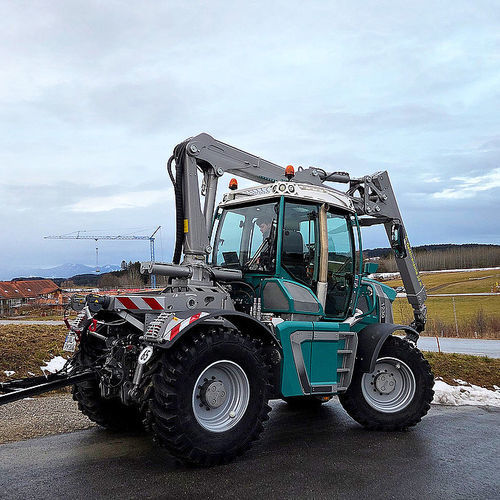 Трактор для лесохозяйственных работ - K Trac 1230 - Pfanzelt Maschinenbau GmbH - с кабиной