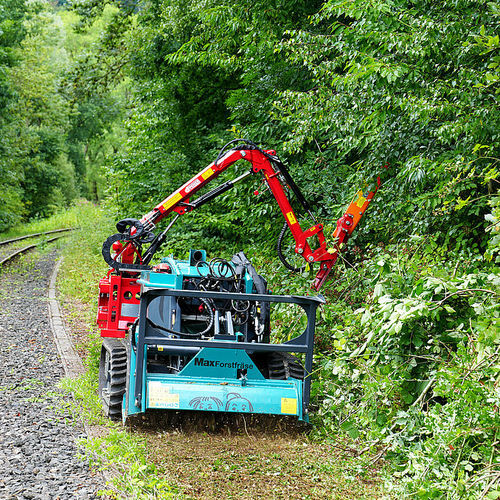 Трактор для лесохозяйственных работ - Moritz Fr75 - Pfanzelt Maschinenbau GmbH - с кабиной