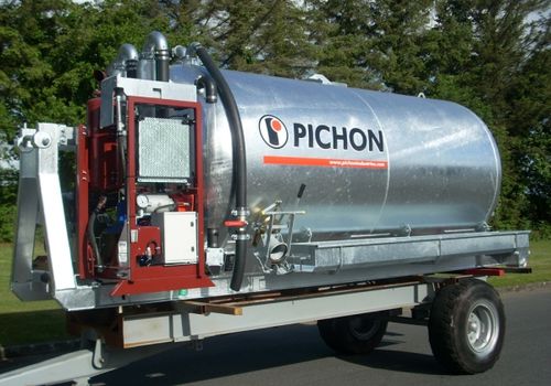 Резервуар для топлива - PICHON - горизонтальный / из стали