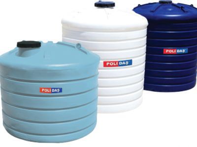 Резервуар для воды - D Series - Polidas Polyethylene Products Chemical Industry Trade Ltd. - вертикальный / из полиэтилена