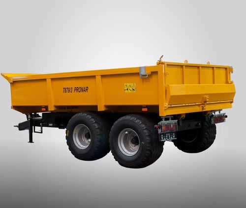 Опрокидной прицеп - T679/3 - Pronar Sp. z o.o. - двухосный / сельскохозяйственный / 10 T ... 20 T