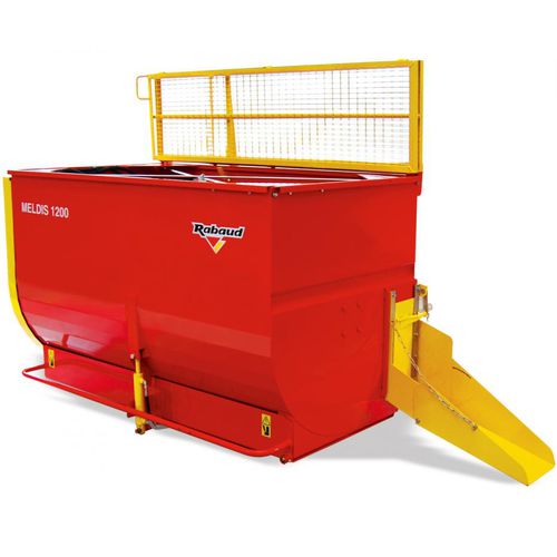 Горизонтальный винтовой смеситель - MELDIS series - RABAUD - навесной / простой винт / с системой взвешивания