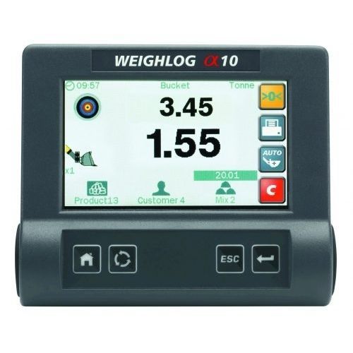 Встроенный индикатор веса - Weighlog &alpha;10 - RDS Technology Ltd. - с экраном / для трактора