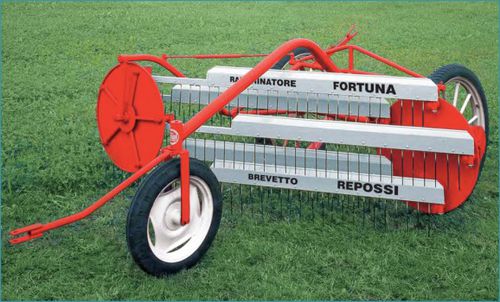 Ротационный валкообразователь - 81/5 PIANURA - Repossi macchine agricole s.r.l. - с боковой выгрузкой