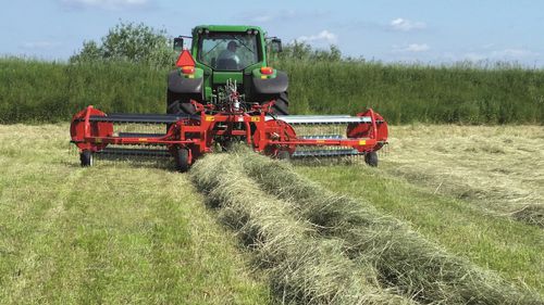Ротационный валкообразователь - 6000FP BIG - Repossi macchine agricole s.r.l. - с боковой выгрузкой