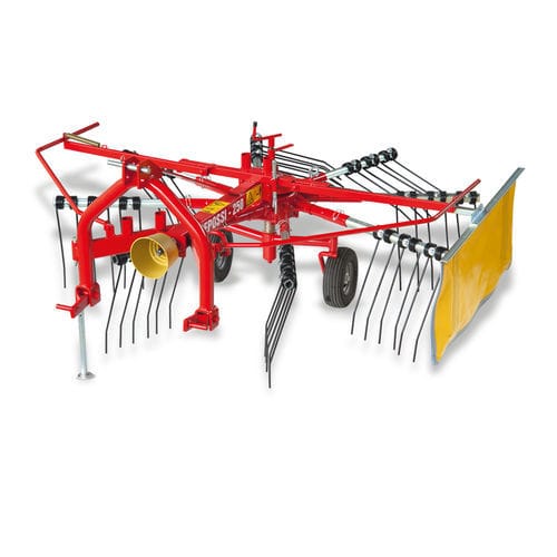 Ротационный валкообразователь - 250/8 - Repossi macchine agricole s.r.l. - с боковой выгрузкой / с одним винтом