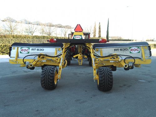 Ленточный валкообразователь - RT 630 - ROC srl - с боковой выгрузкой