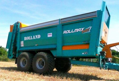 Прицепной разбрасыватель удобрений - ROLLMAX 5420 - Rolland - твердый / боковой