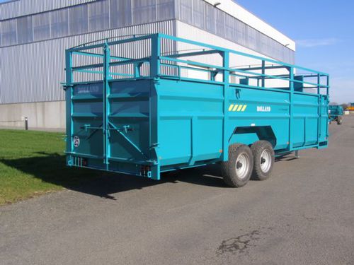 Прицеп для перевозки скота для крупного рогатого скота - V 742 - Rolland - двухосный / однокорпусный