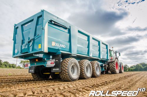 Навесной прицеп - ROLLSPEED 8851 - Rolland - трехосный / сельскохозяйственный / 20 T...40 T