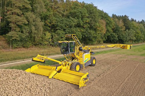 Загрузчик-очиститель для свеклы - MAUS 6 - ROPA Fahrzeug- und Maschinenbau GmbH - самоходный