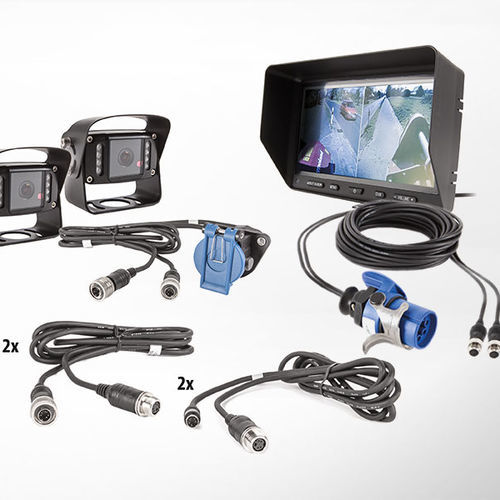Система наблюдения с камерой - Front Pro FS 70-12 - ROSHO Automotive Solutions GmbH - для зерноуборочного комбайна / видео