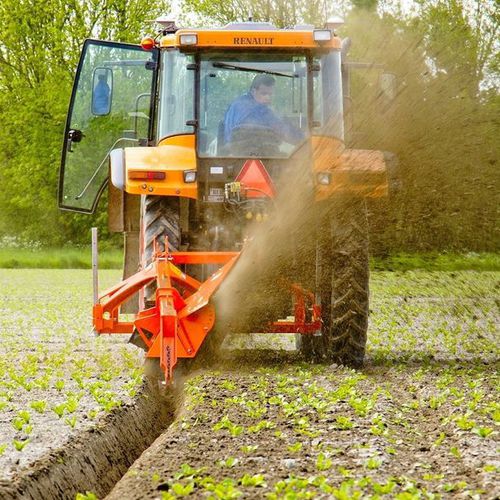 Канавокопатель с одним колесом - RIDDER - Schouten Machines B.V. - вертикальный