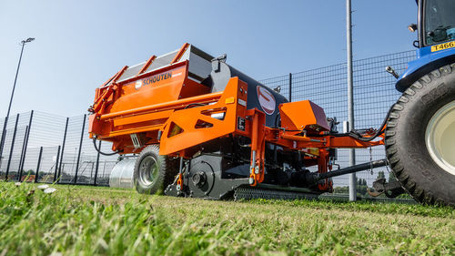 Косилка со скарификатором - Maver M1803 - Schouten Machines B.V. - полуприцепная / с молотками / цепная