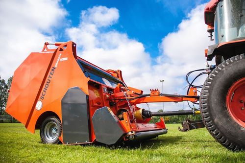 Скарификатор-аэратор с контейнером для сбора мусора - RABBIT R1825 - Schouten Machines B.V. - прицепной / гидравлический / с гидравлическим регулятором