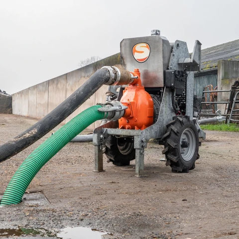 Насос для воды - WP85-3 - Schouten Machines B.V. - самозаполняющийся / с приводным валом / мобильный