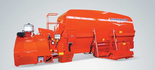 Горизонтальный винтовой смеситель - SAMURAI 7 MD  - SEKO INDUSTRIES - стационарный / с боковой разгрузкой / с 2 винтами