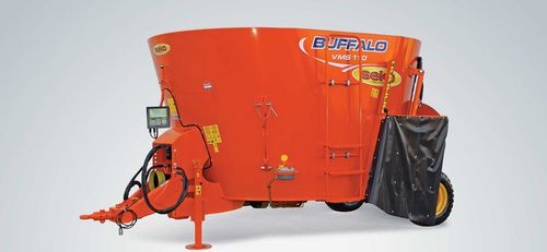 Вертикальный винтовой смеситель - BUFFALO V1/VMS  - SEKO INDUSTRIES - прицепной / с боковой разгрузкой / простой винт