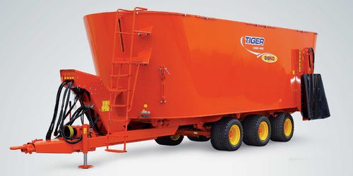 Вертикальный винтовой смеситель - TIGER V3/VMS - V3/VML  - SEKO INDUSTRIES - прицепной / с боковой разгрузкой / с 3 винтами
