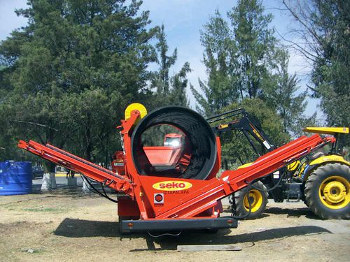 Мобильный фазовый сепаратор - MD series - SEKO INDUSTRIES - с ситом