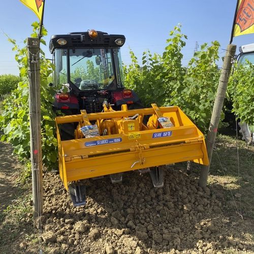 Лопаточная почвообрабатывающая машина с приводным валом - 150.75 SERIES - SELVATICI srl - для установки на трактор / для теплицы
