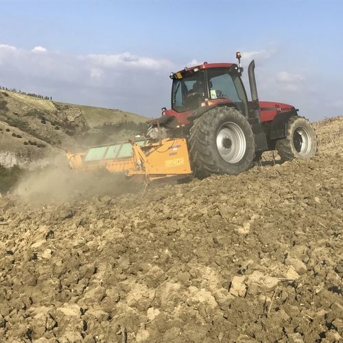 Лопаточная почвообрабатывающая машина с приводным валом - 180.350 SERIES - SELVATICI srl - для установки на трактор