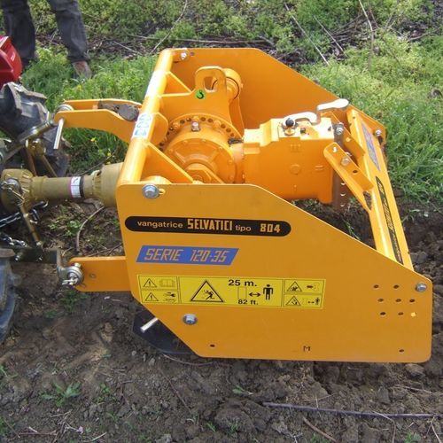 Лопаточная почвообрабатывающая машина с приводным валом - 120.35 SERIES - SELVATICI srl - для установки на трактор / для теплицы
