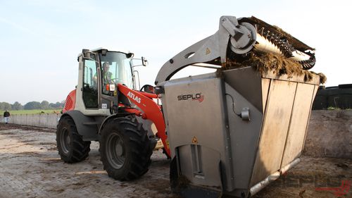 Вертикальный винтовой смеситель - Mixing bucket MB1300 - Sieplo BV - навесной / с боковой разгрузкой / с системой взвешивания
