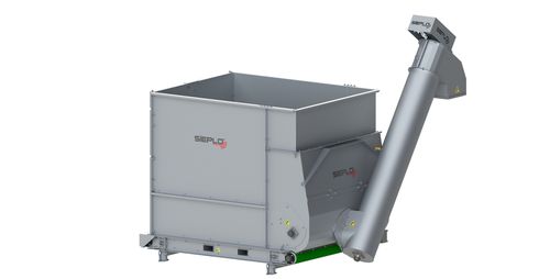 Торфонаполнитель big bale с дозатором - Sieplo SB Silage bunker - Sieplo BV