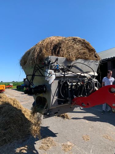 Навесной выдуватель соломы - Sieplo Grasbucket 1600 - Sieplo BV - для рулонных кип