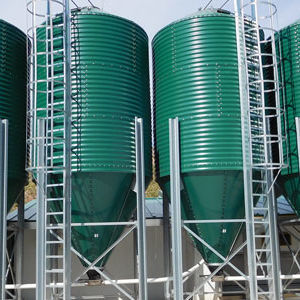 Зернохранилище для питания животных - SILOS Spain - из гальванизированной стали / круглое