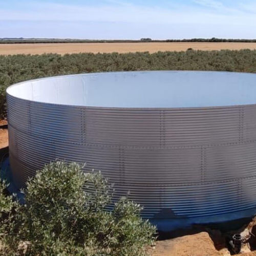 Резервуар для воды - Water tanks - SILOS Spain - из гальванизированной стали / для хранения / для наружного применения