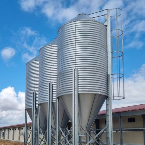 Зернохранилище для питания животных - SILOS Spain - для злаковых / из металла / с коническим дном