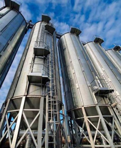Зернохранилище для риса - SILOS Spain - из металла / с коническим дном