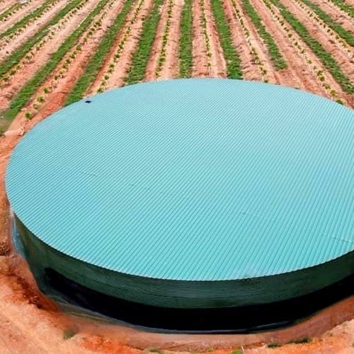 Резервуар с крышей - SILOS Spain - для воды / из стали / для хранения