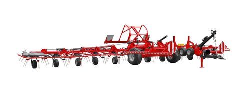 Прицепная сеноворошилка - SPIDER HD 1300|12 T - SIP STROJNA INDUSTRIJA d.d. - складная / с передковым колесом / с гидравлическим регулятором