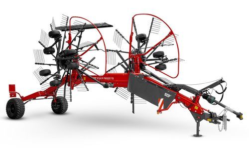Солнечный валкообразователь - STAR R 760|22 TS - SIP STROJNA INDUSTRIJA d.d. - с боковой выгрузкой / двухроторный / для сбора урожая