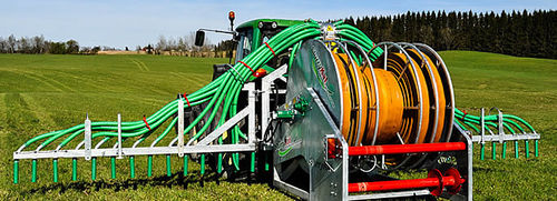 Катушка для шланга навоза с гидравлическим приводом - Bak-Pak™ - SlurryKat Ltd. - для установки на трактор