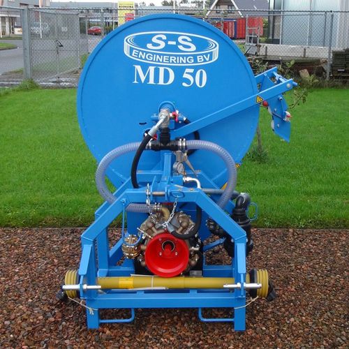 Сельскохозяйственный дренажный очиститель с приводным валом - MD 50 - S-S Enginering B.V. - высокого давления / установленный на тракторе