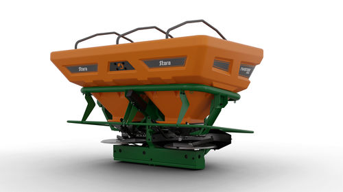 Навесной разбрасыватель удобрений - TWISTER 1500 - STARA S.A. - Indústria de Implementos Agrícolas - гранулированный / двойной диск