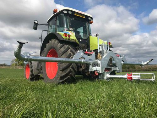 Рампа для катушки для шлама - FarmerPlus - Storth Ltd. - складная / с несколькими насадками