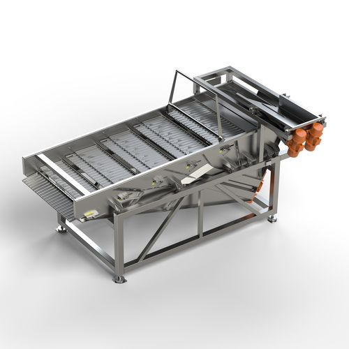 Калибратор с роликами - Sweere Agricultural Equipment - с прибором измерения длины